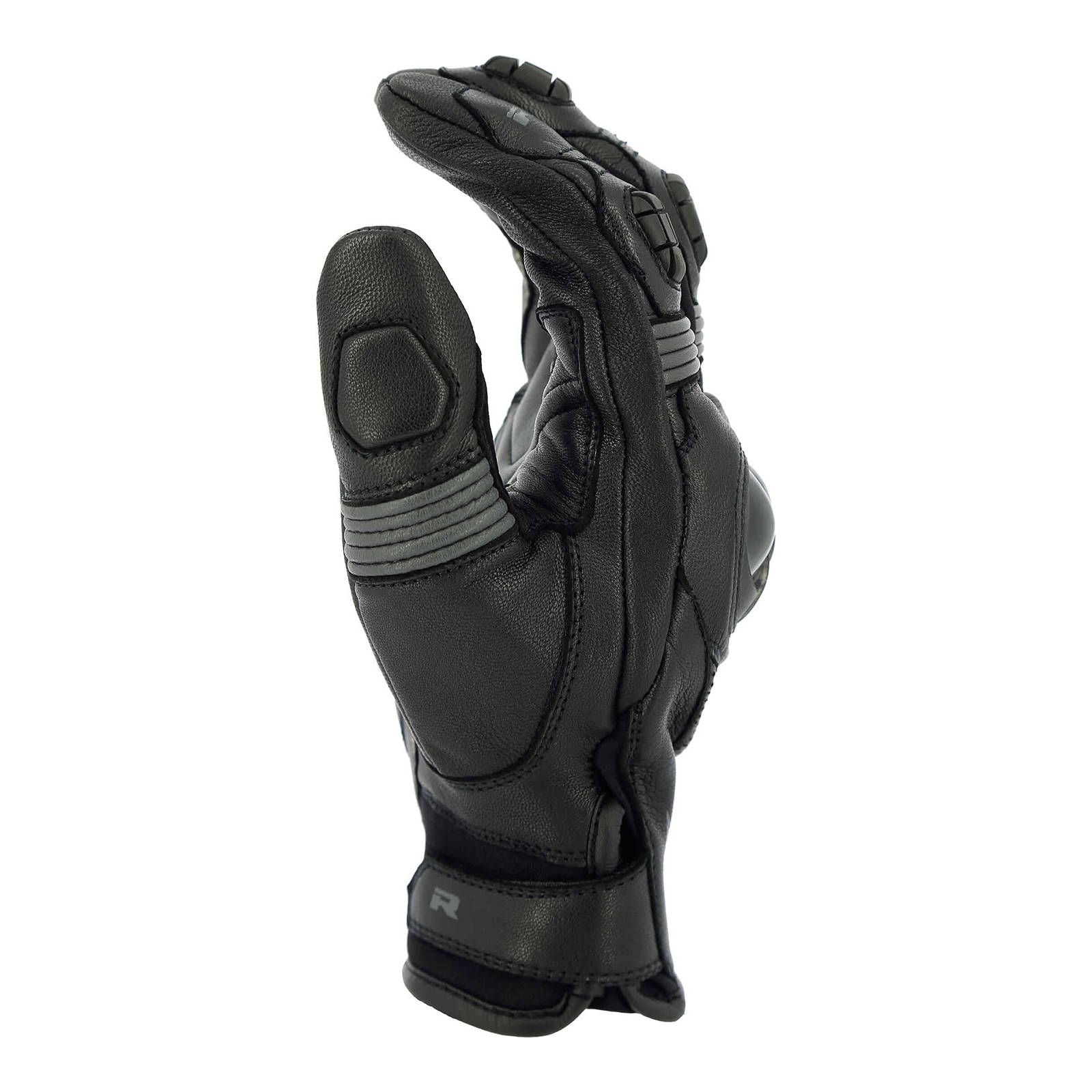 New RICHA Rotate Short Summer Glove - Black / Grey (S) #RAGROTBGS