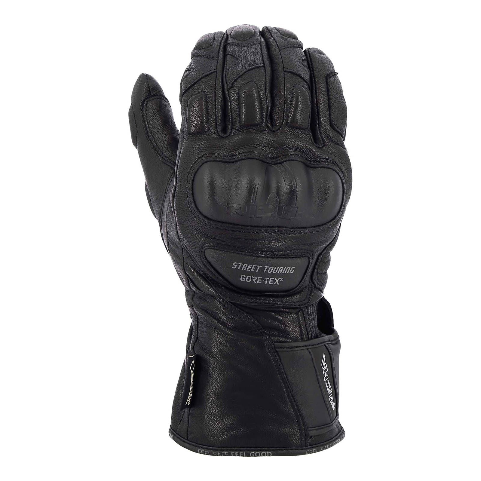 New RICHA Street Touring Leaher Gore-Tex Glove - Black (4XL) #RAGSTGB4XL