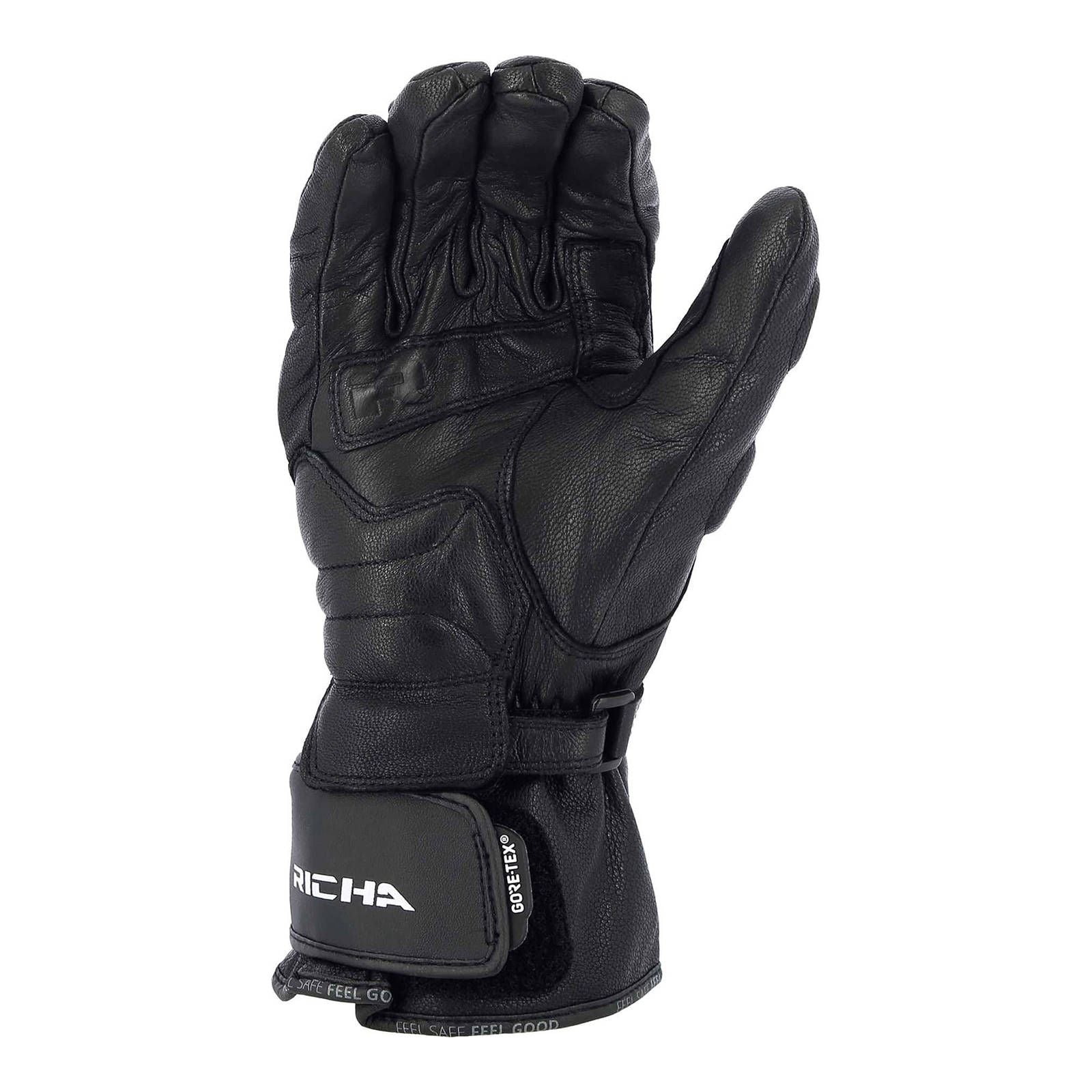 New RICHA Street Touring Leaher Gore-Tex Glove - Black (S) #RAGSTGBS