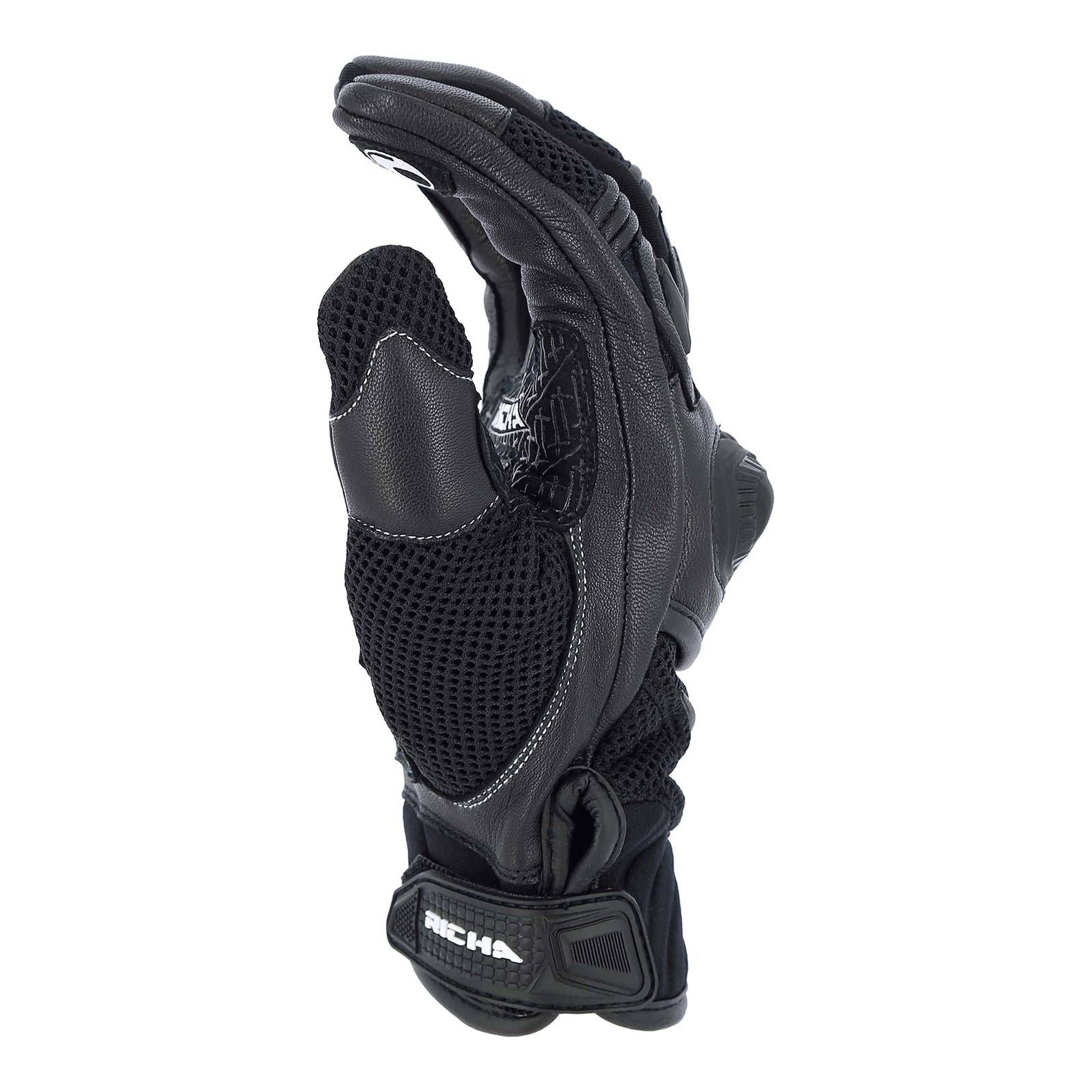 New RICHA Junior Turbo Glove - Black (Youth M) #RAGTKBMED