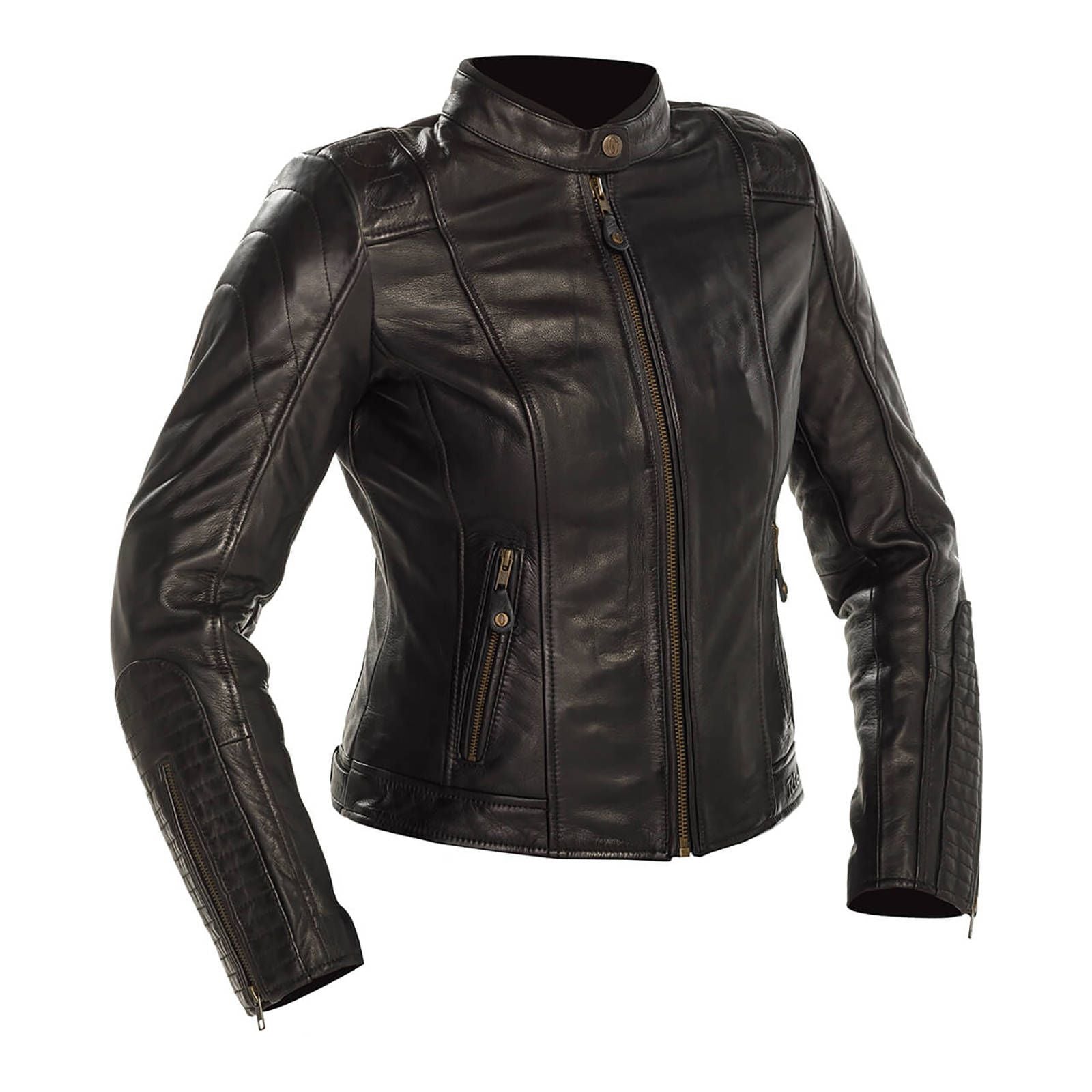 New RICHA Ladies Lausanne Leather Jacket - Black (8) #RALJLALB36