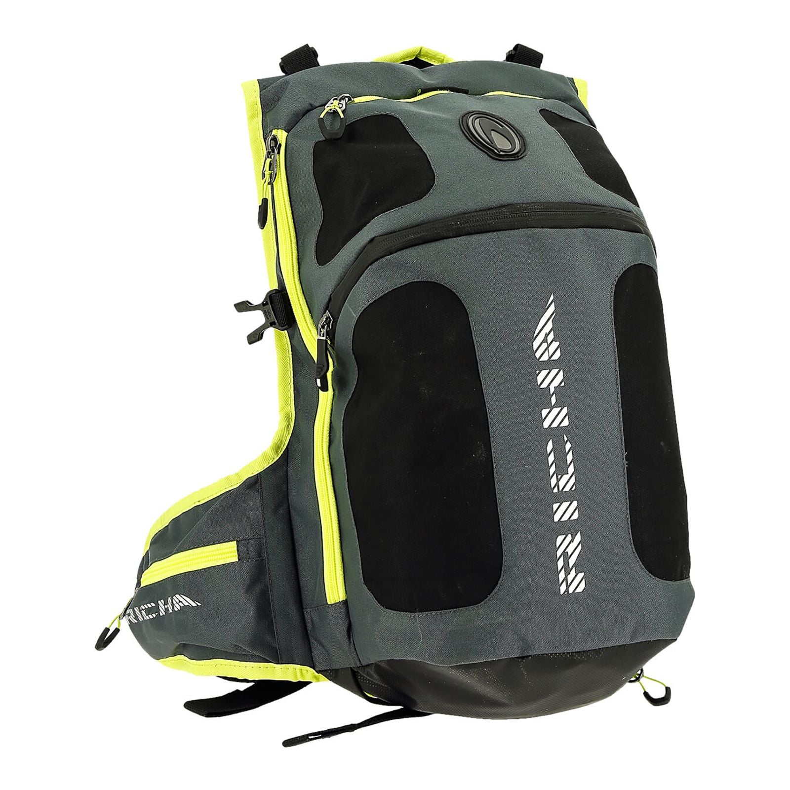 New RICHA TOP HELMET BACKPACK GRY//FLUO RALUTHBGF