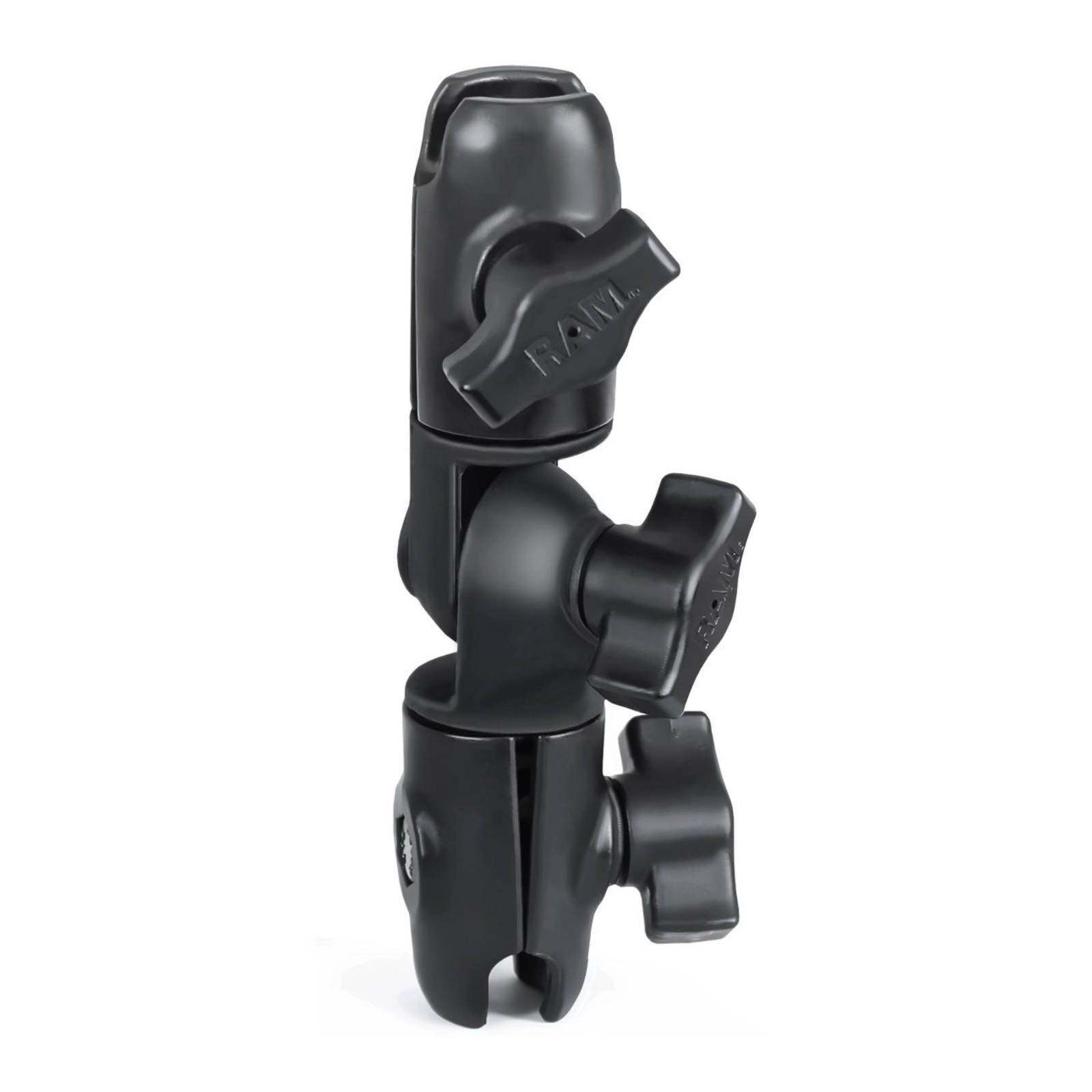 New RAM MOUNTS Composite Double Socket Swivel & Ratchet ARM #RAPB2002U