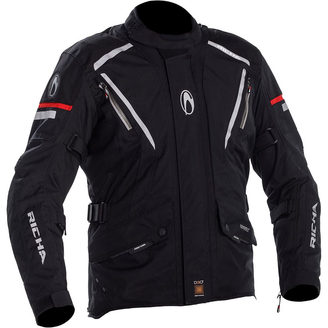 New RICHA CYCLONE JACKET GORE-TEX BLK 4XL RATJCYB4XL