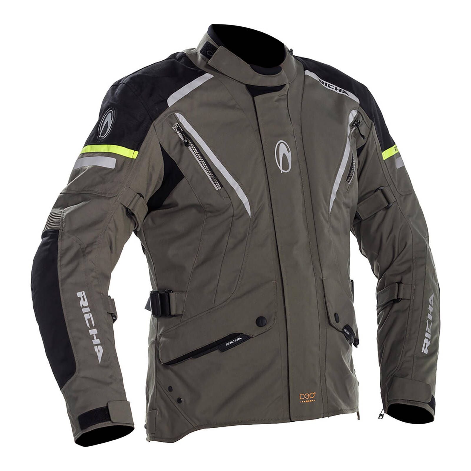 New RICHA Cyclone Gore-Tex Jacket - Titanium (M) #RATJCYTNM