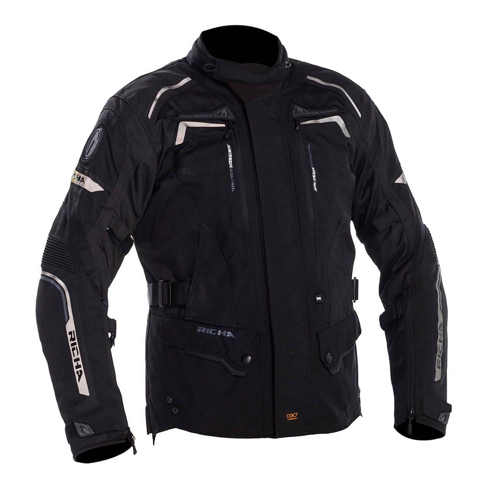 New RICHA Infinity 2 Jacket - Black (4XL) #RATJINF2B4XL