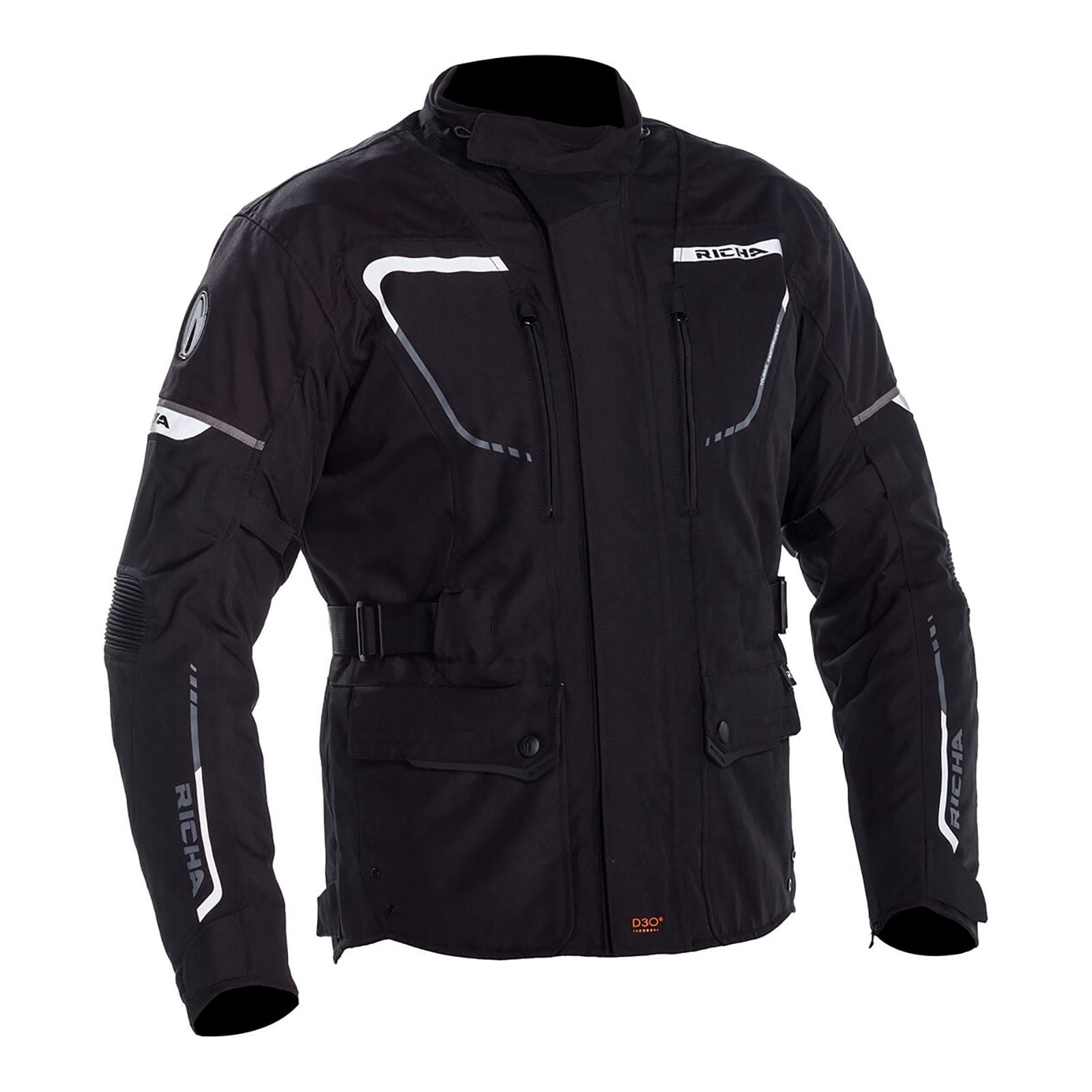 New RICHA PHANTOM 2 JACKET BLK 10XL - INDENT RATJPHA2B10XL