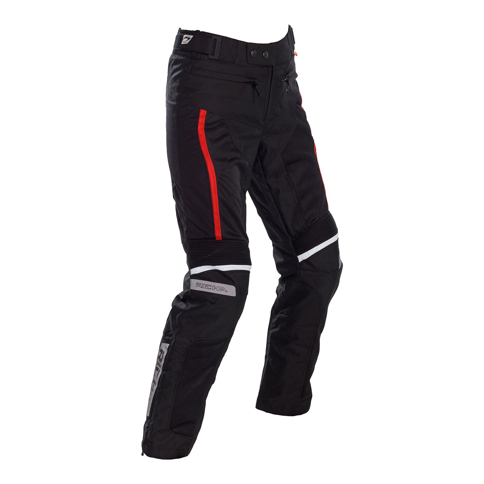 New RICHA AIRVENT EVO PANT BLK//RED 4XL - INDENT RATPAVABR4XL