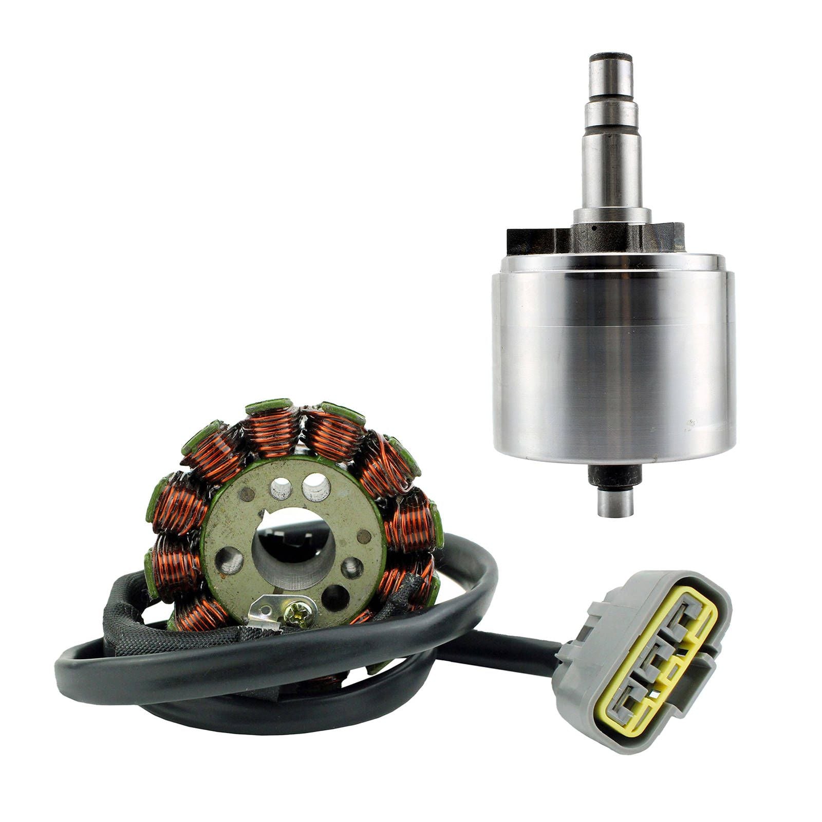 New RMSTATOR Stator Kit + Improved Flywheel + Gasket #RMS900106628