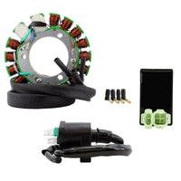 RMSTATOR Stator Kit + CDI Box + Ignition Coil For Honda XR 600 R 1988-2000