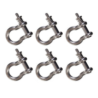 New SNAP-D 13Mm Bow Shackle - 6 Pack Special SD13BSS6PK