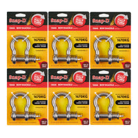 New SNAP-D 13Mm Bow Shackle - 6 Pack Special SD13BSS6PK