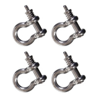New SNAP-D 19mm Bow Shackle - 4 Pack Special #SD19BSS4PK