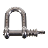 New SNAP-D Stainless Steel D-Shackle - 8mm #SD8DSS