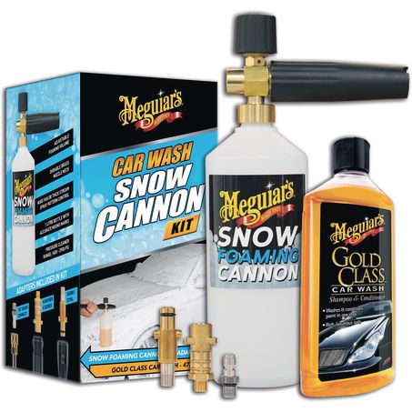 New MEGUIARS Snow Cannon Foam Car Wash kit - SNOWKIT