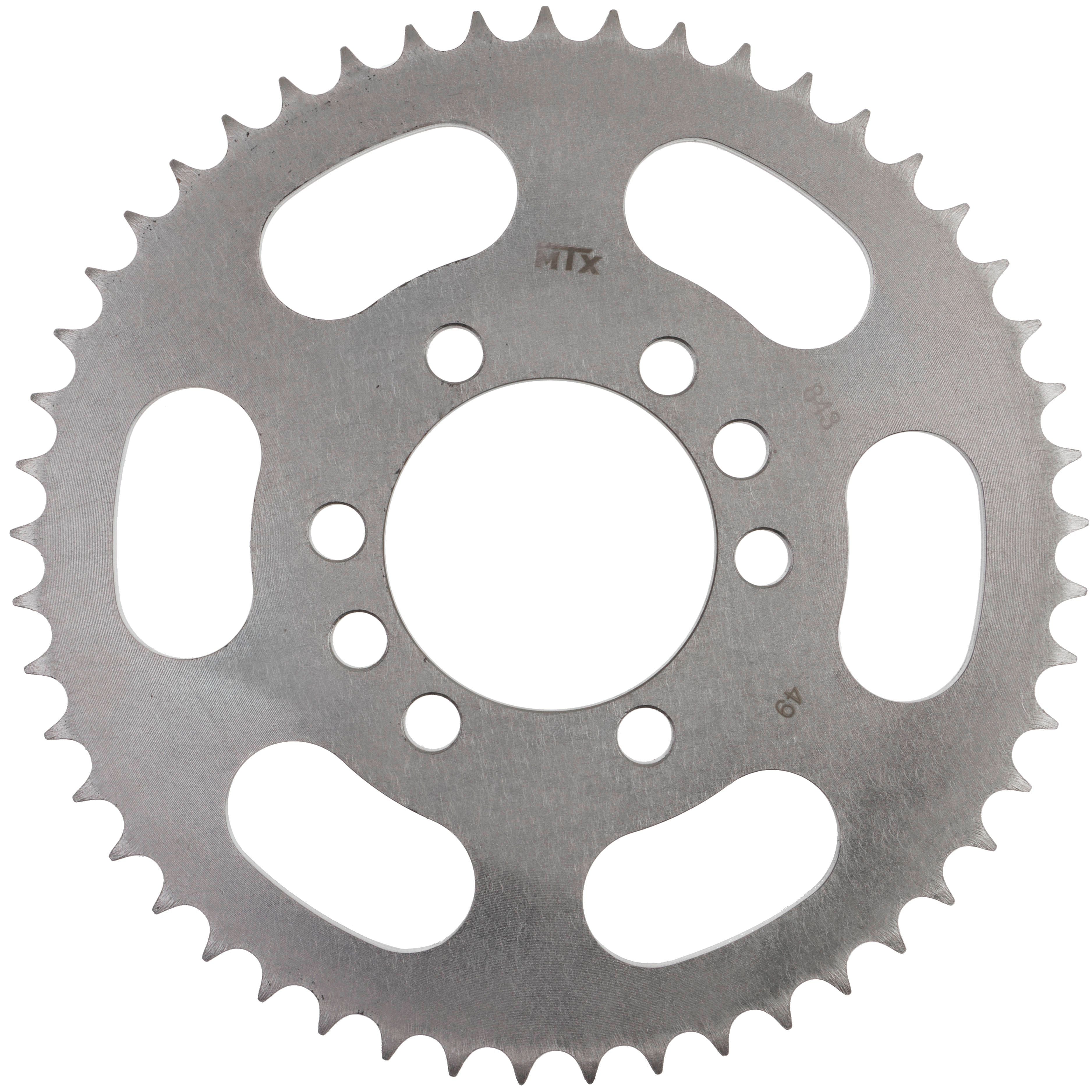 New MTX 843 Steel Sprocket - Rear #428 (49T) #SPR84349