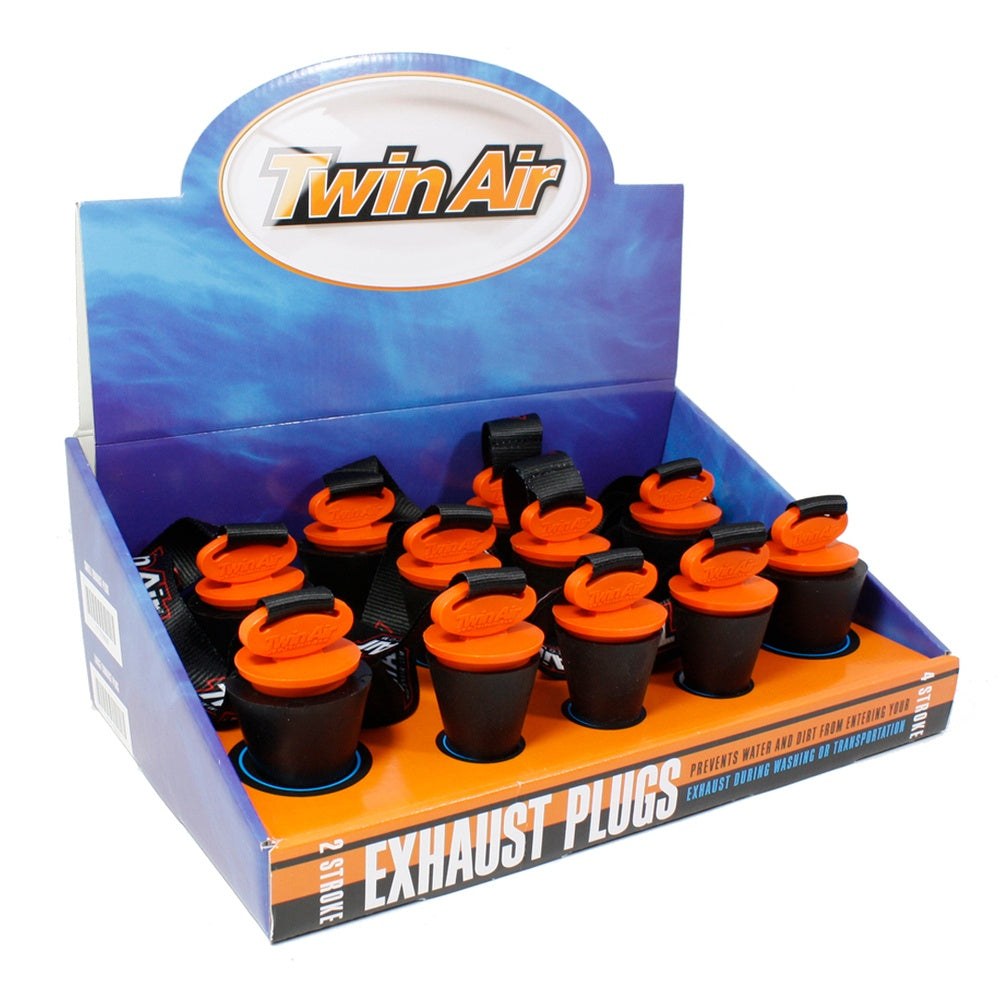New TWIN AIR Exhaust Plugs Display (5 pcs 