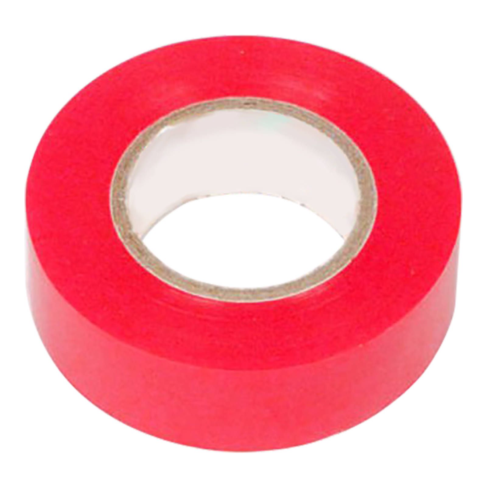 New WHITES Tape PVC 18mm X 6.5Mtr Red Each - Steel Grip #TAPEPVCSGR