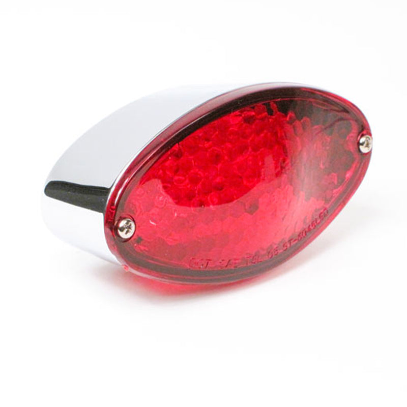New WHITES Tail Light Custom Led Cateye Assembly #TLCCE | Australian Moto Spares