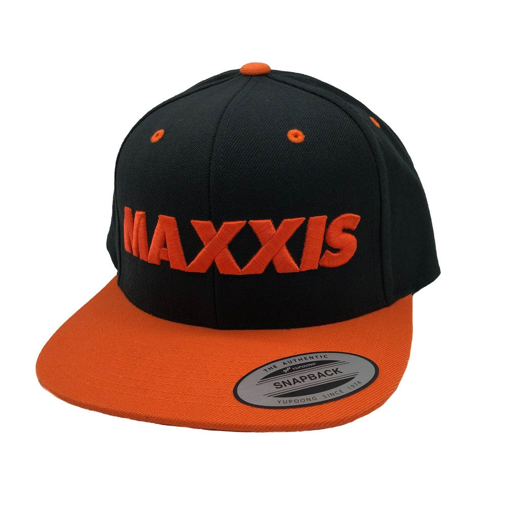 New MAXXIS Cap - Black/Orange TM-CAP1