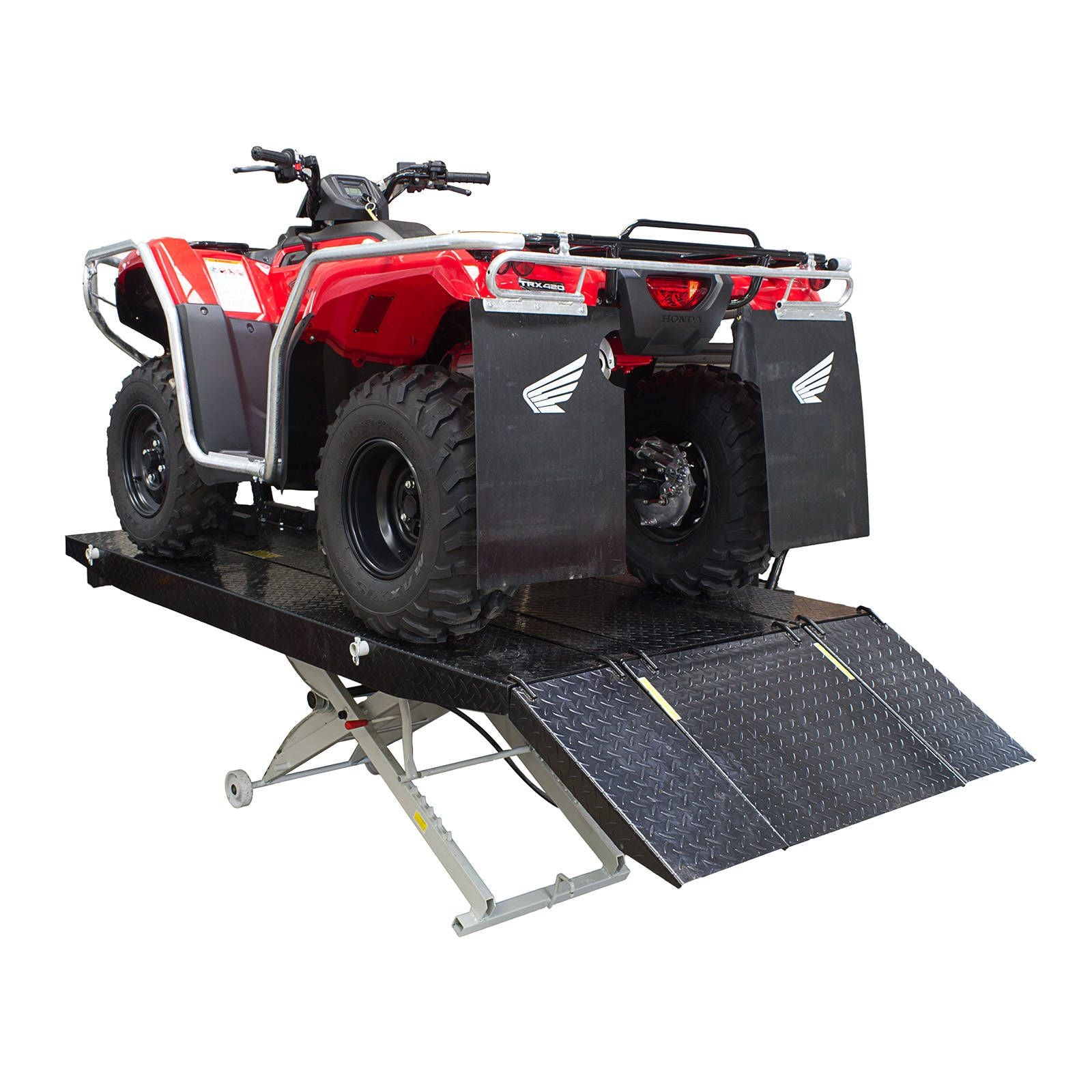 New WHITES Moto Lift Stand Table 1000Lbs / 450Kg (With Side Extensions) #TMMALS