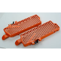 New TRAIL TECH Radiator Guard - Orange For KTM #TT0150RB03