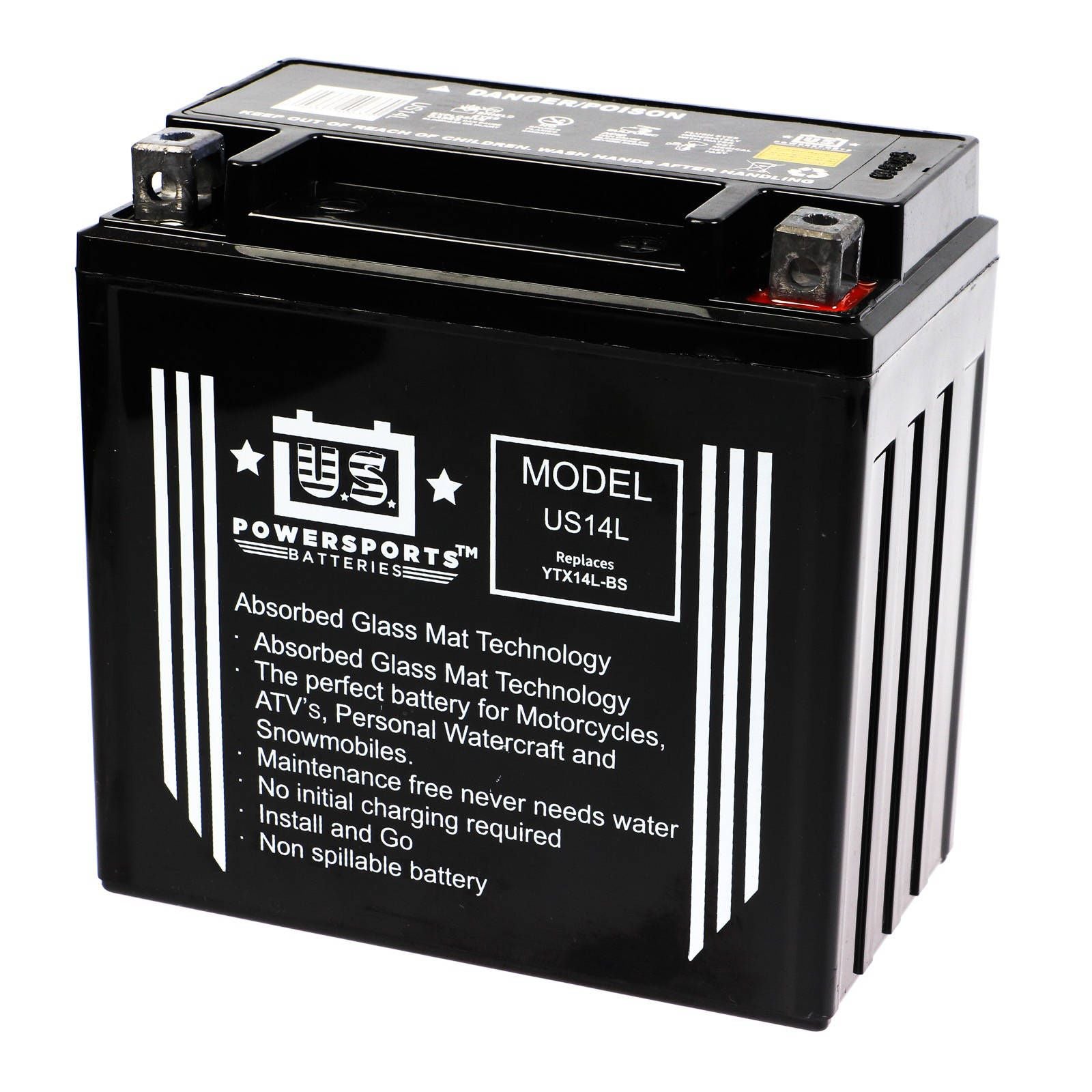 New UPSC AGM Battery #UBUS14L