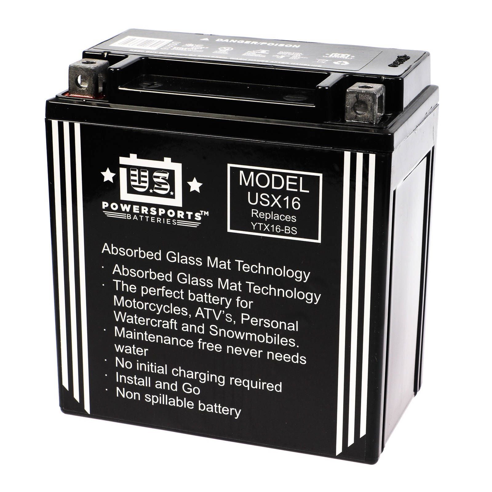 New UPSC AGM Battery #UBUSX16