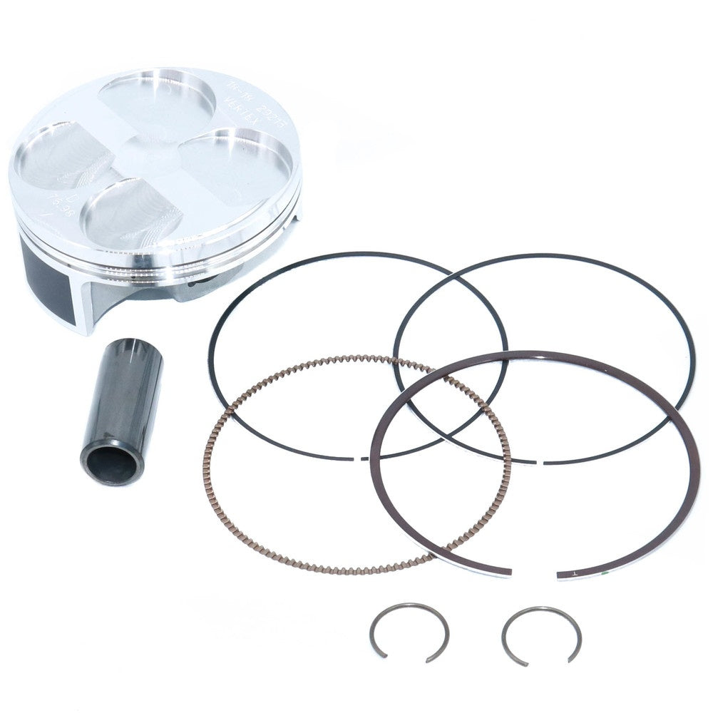 New VERTEX Piston Kit (inc Rings, Pin, Clips) For YAMAHA WR250F, YZ250F V-24371D | Australian Moto Spares