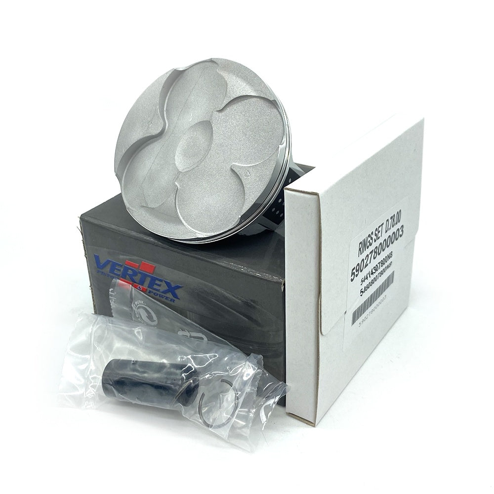 New VERTEX Piston Kit (inc Rings, Pin, Clips) For KAWASAKI KX250F V-24509C | Australian Moto Spares