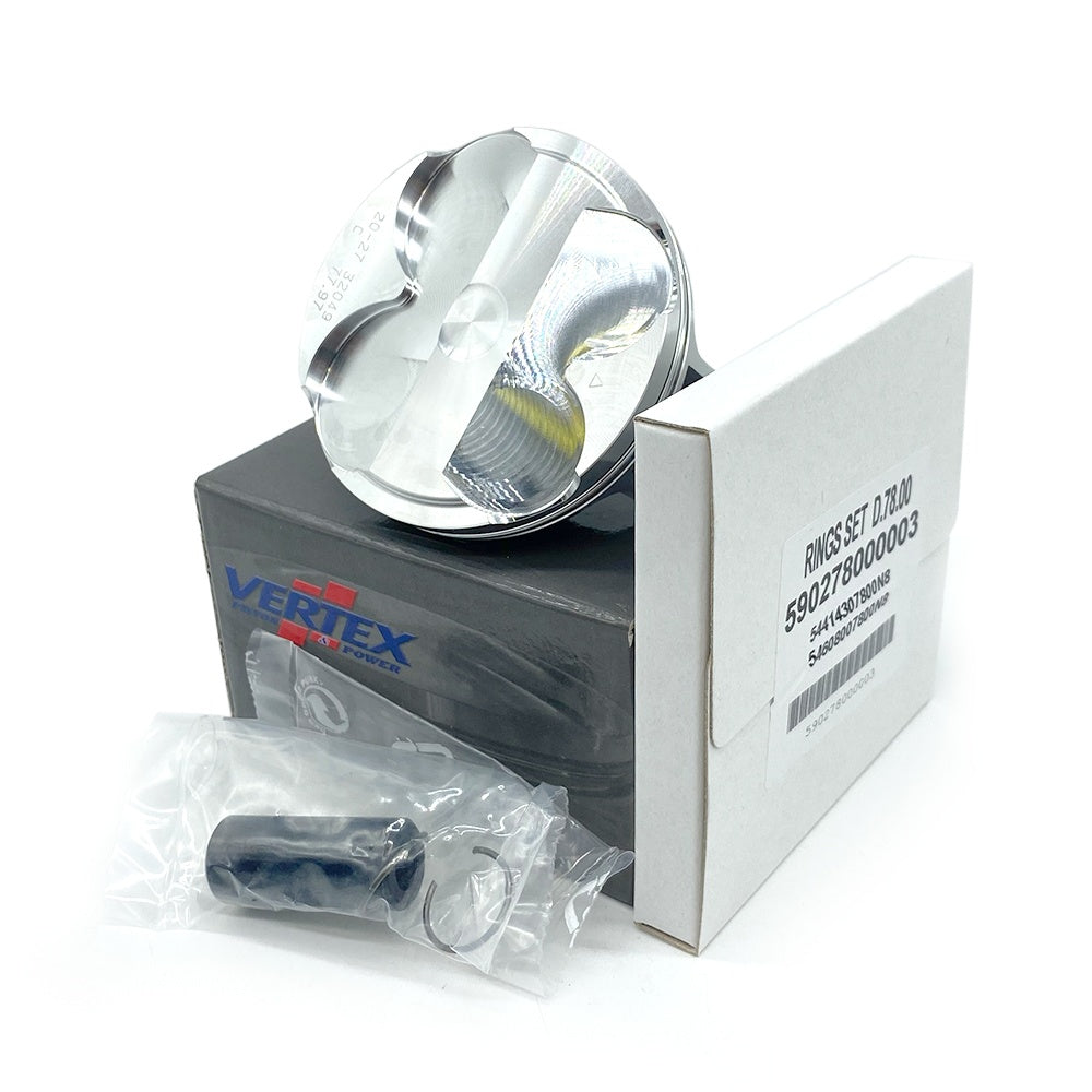 New VERTEX Piston Kit (inc Rings, Pin, Clips) For KAWASAKI KX250F V-24515C | Australian Moto Spares