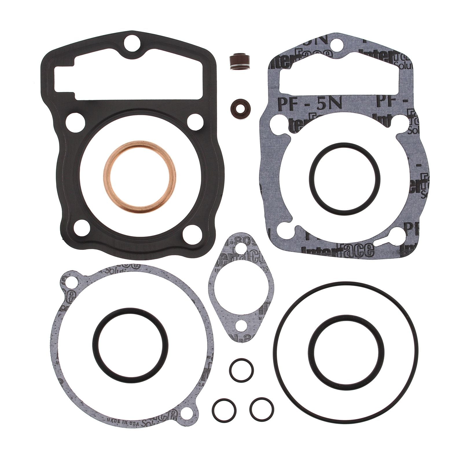 New VERTEX Top End Gasket Set For Honda #VER810228