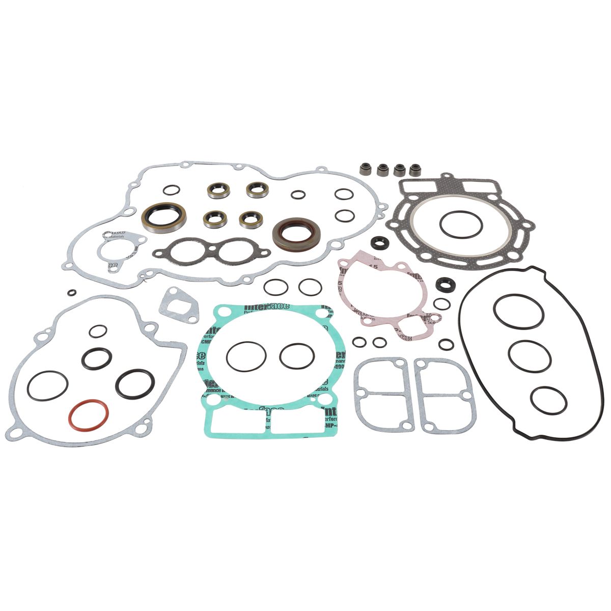 New VERTEX Engine Complete Gasket Set With Oil Seals For Polaris #VER8110022