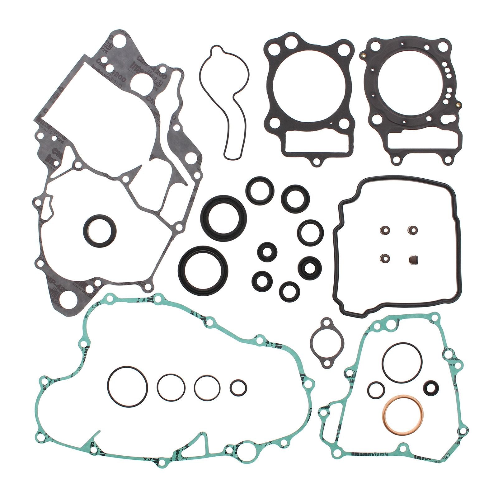 New VERTEX Engine Complete Gasket Set With Oil Seals For Honda #VER811213