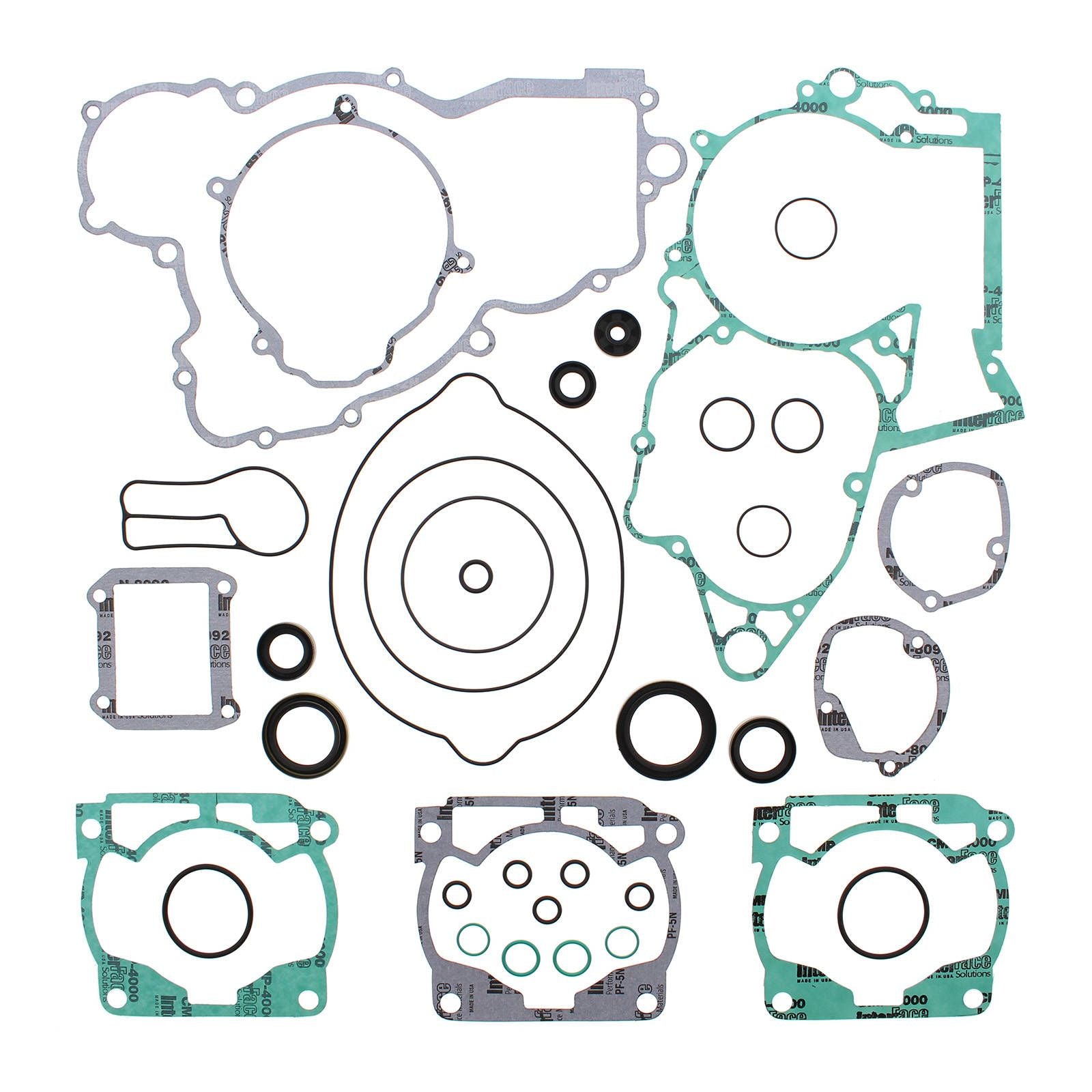 VERTEX Engine Complete Gasket Set With Oil Seals For Husa/Husq/Ktm #VER811324