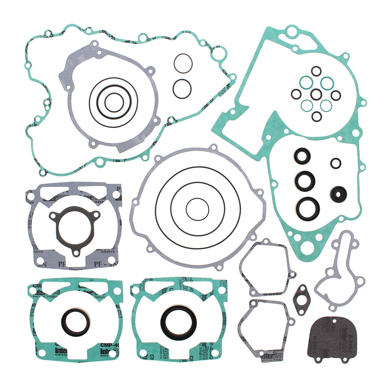 New VERTEX Engine Complete Gasket Set With Oil Seals For Ktm #VER811327