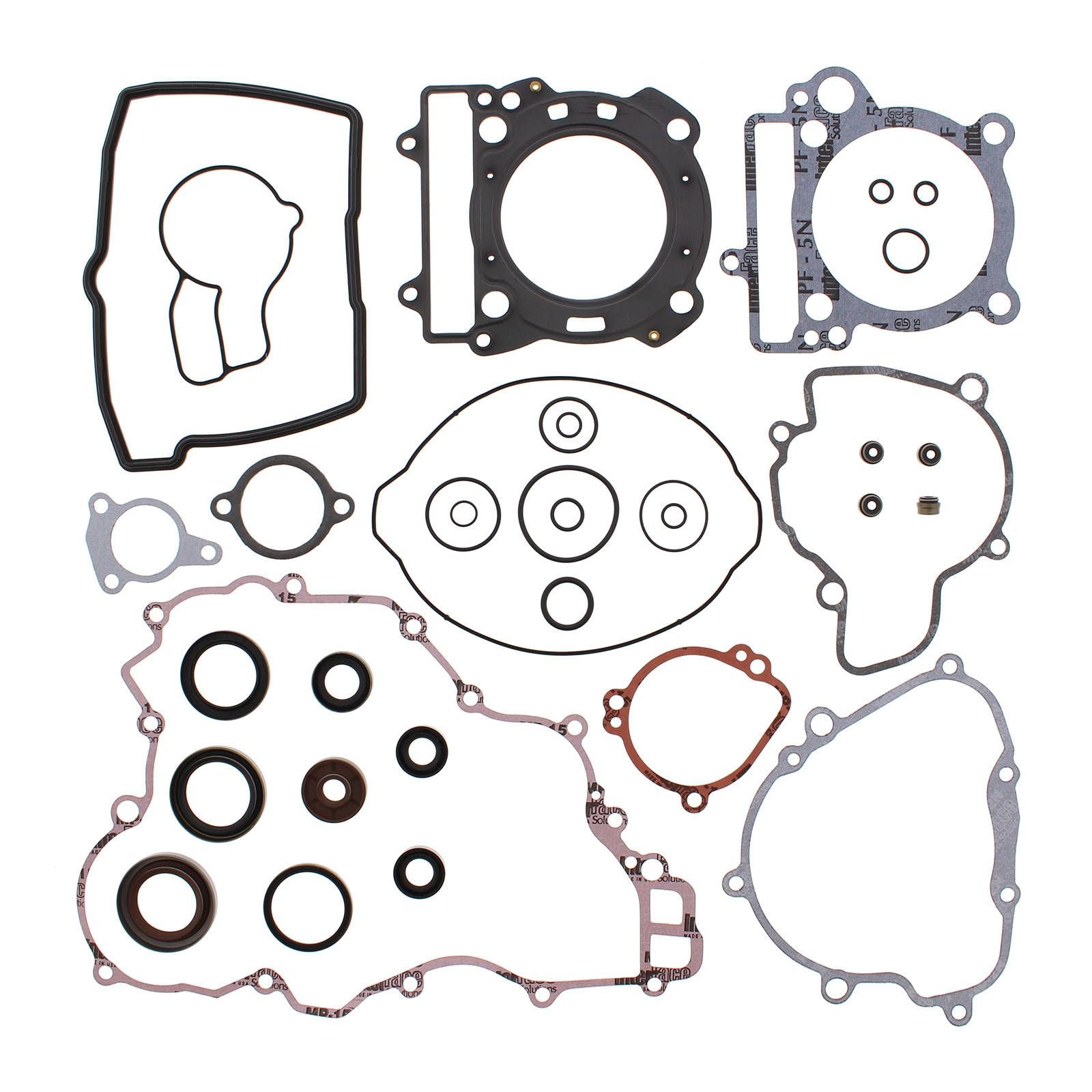 New VERTEX Engine Complete Gasket Set With Oil Seals For Ktm #VER811328