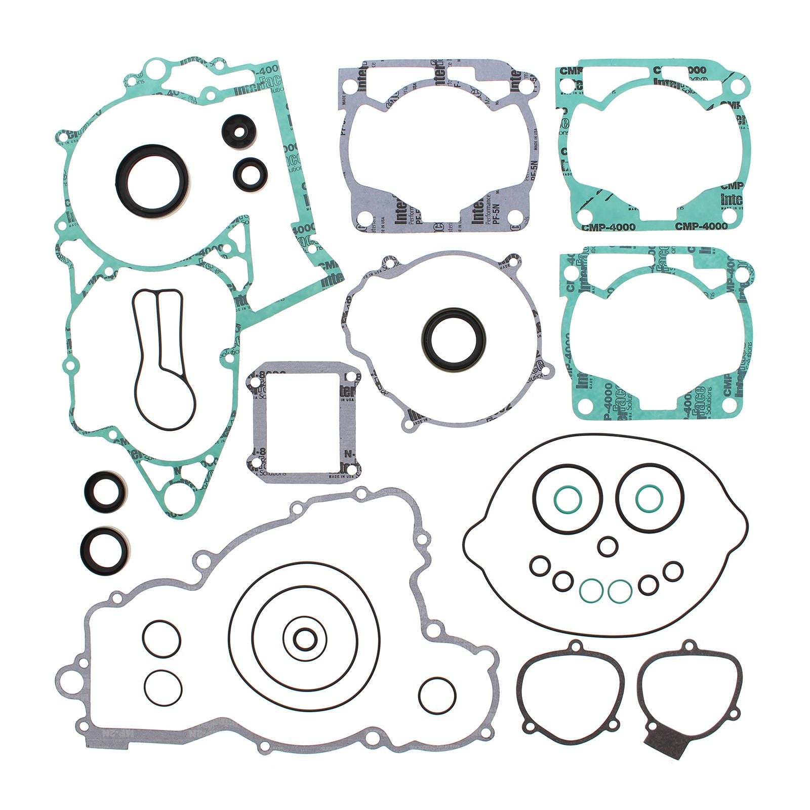 New VERTEX Engine Complete Gasket Set With Oil Seals For Husq / Ktm #VER811333