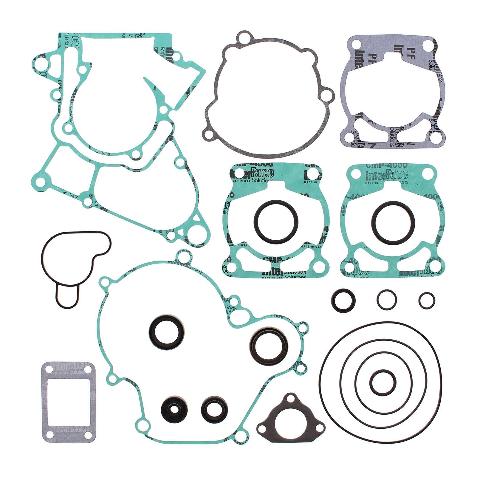 New VERTEX Engine Complete Gasket Set With Oil Seals For Ktm #VER811337