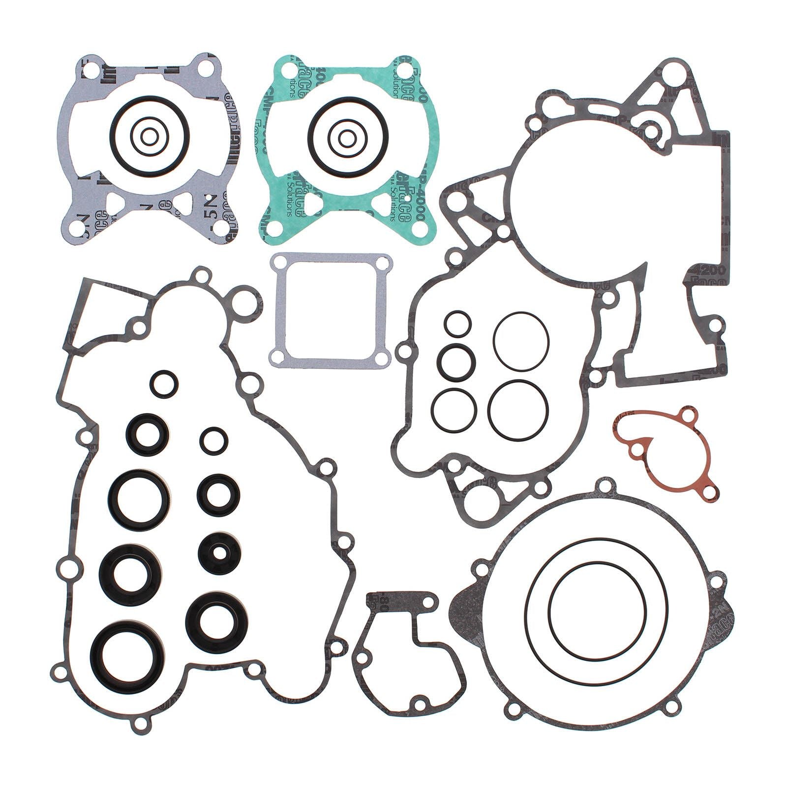 New VERTEX Engine Complete Gasket Set With Oil Seals For Husq / Ktm #VER811340