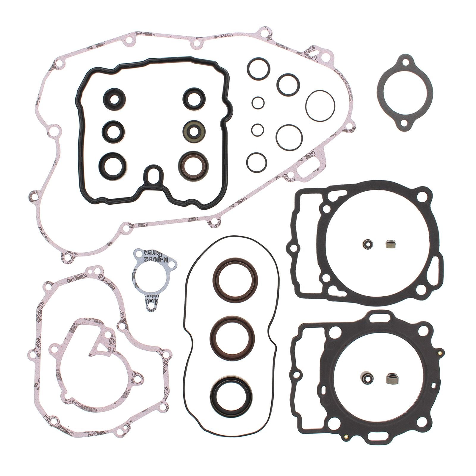 New VERTEX Engine Complete Gasket Set With Oil Seals For Ktm #VER811342