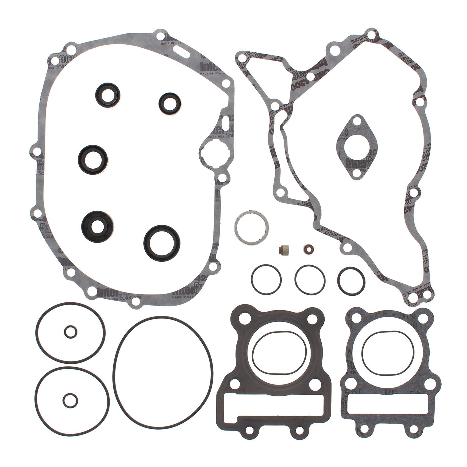 New VERTEX Engine Complete Gasket Set With Oil Seals For Kawasaki #VER811415