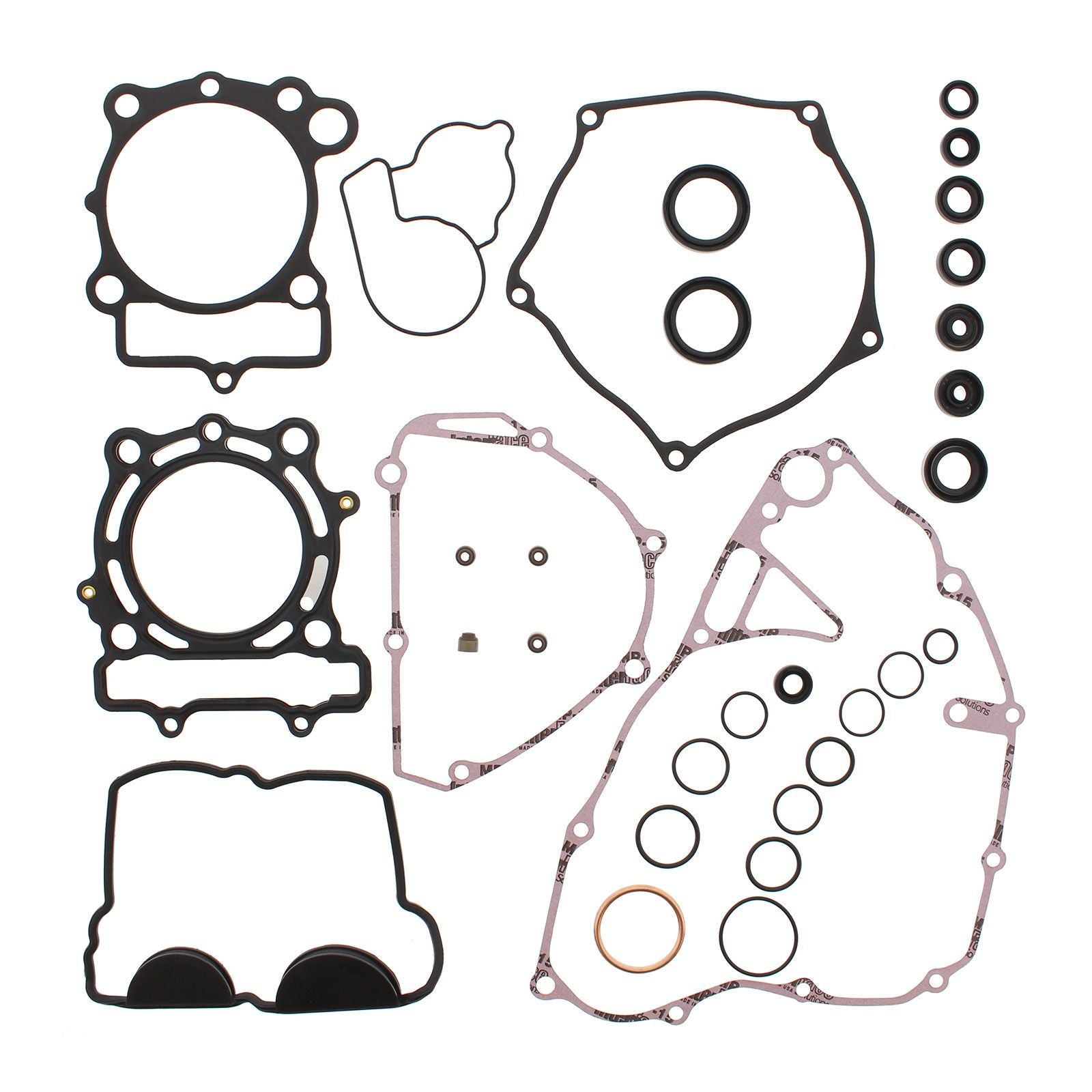 New VERTEX Engine Complete Gasket Set With Oil Seals For Kawasaki #VER811481