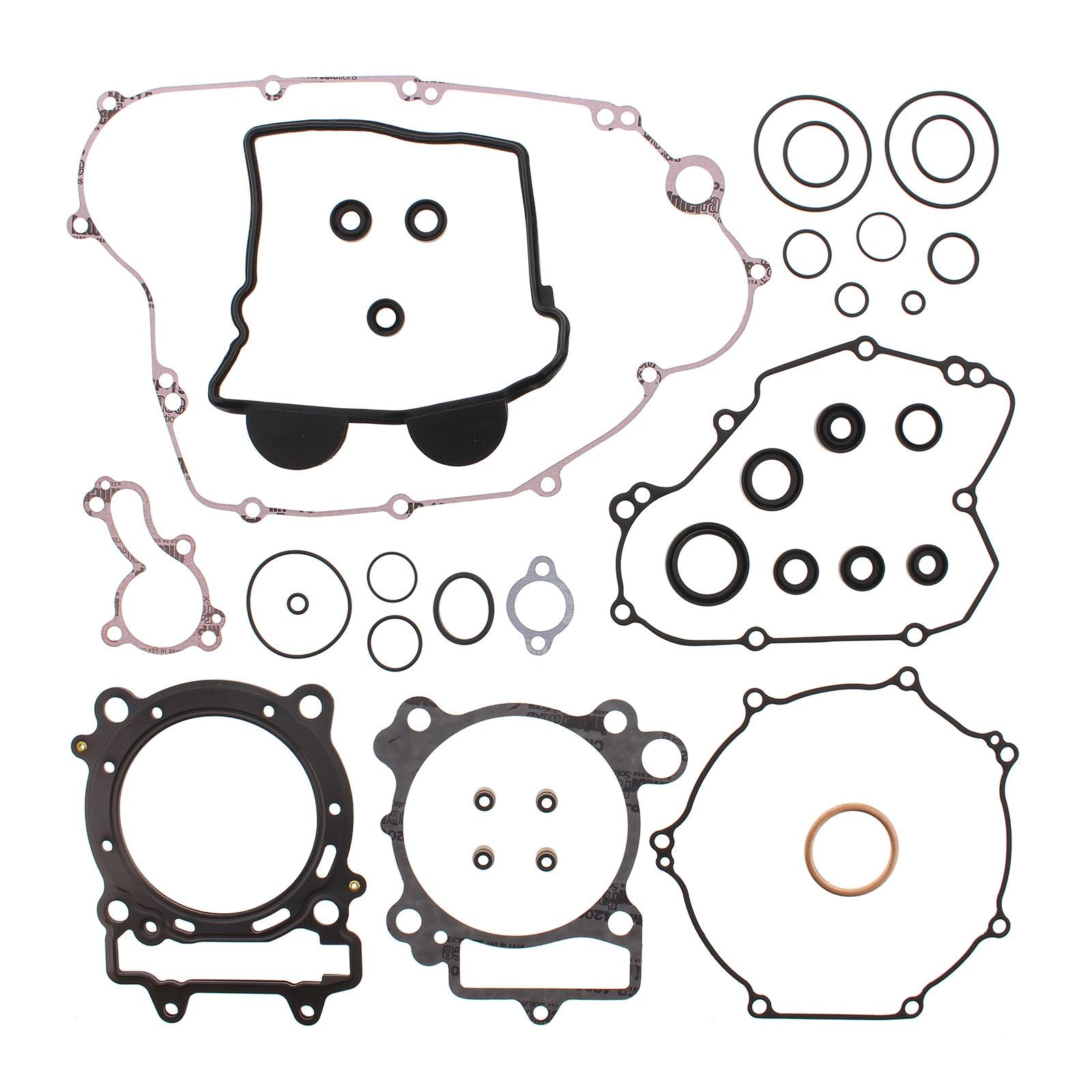 New VERTEX Engine Complete Gasket Set With Oil Seals For Kawasaki #VER811482