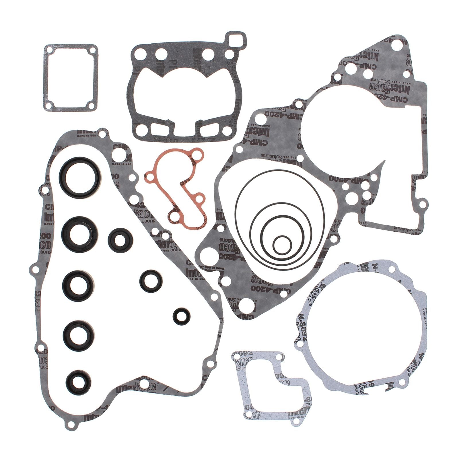 New VERTEX Engine Complete Gasket Set With Oil Seals For Suzuki #VER811504