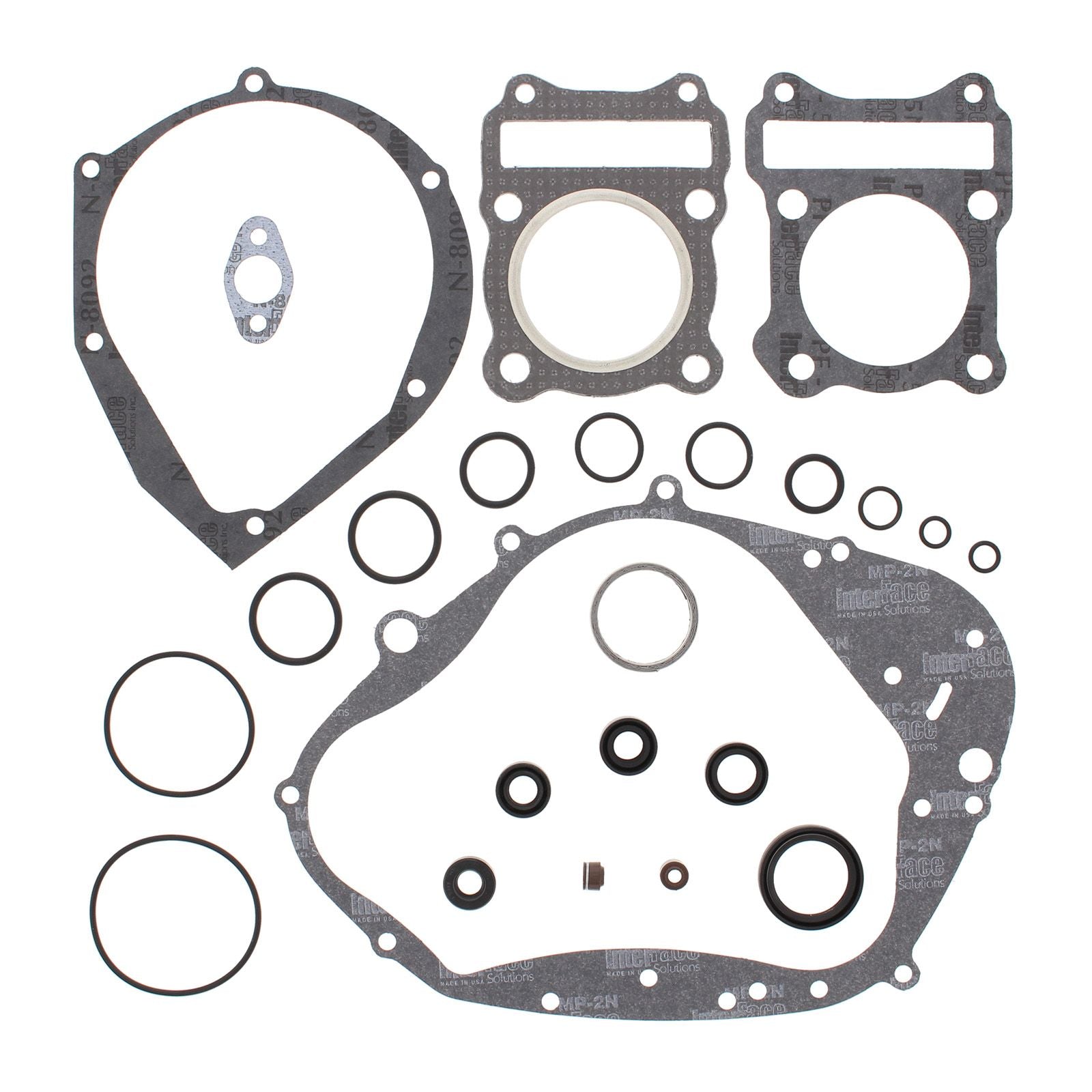 New VERTEX Engine Complete Gasket Set With Oil Seals For Kaw/Suz #VER811531