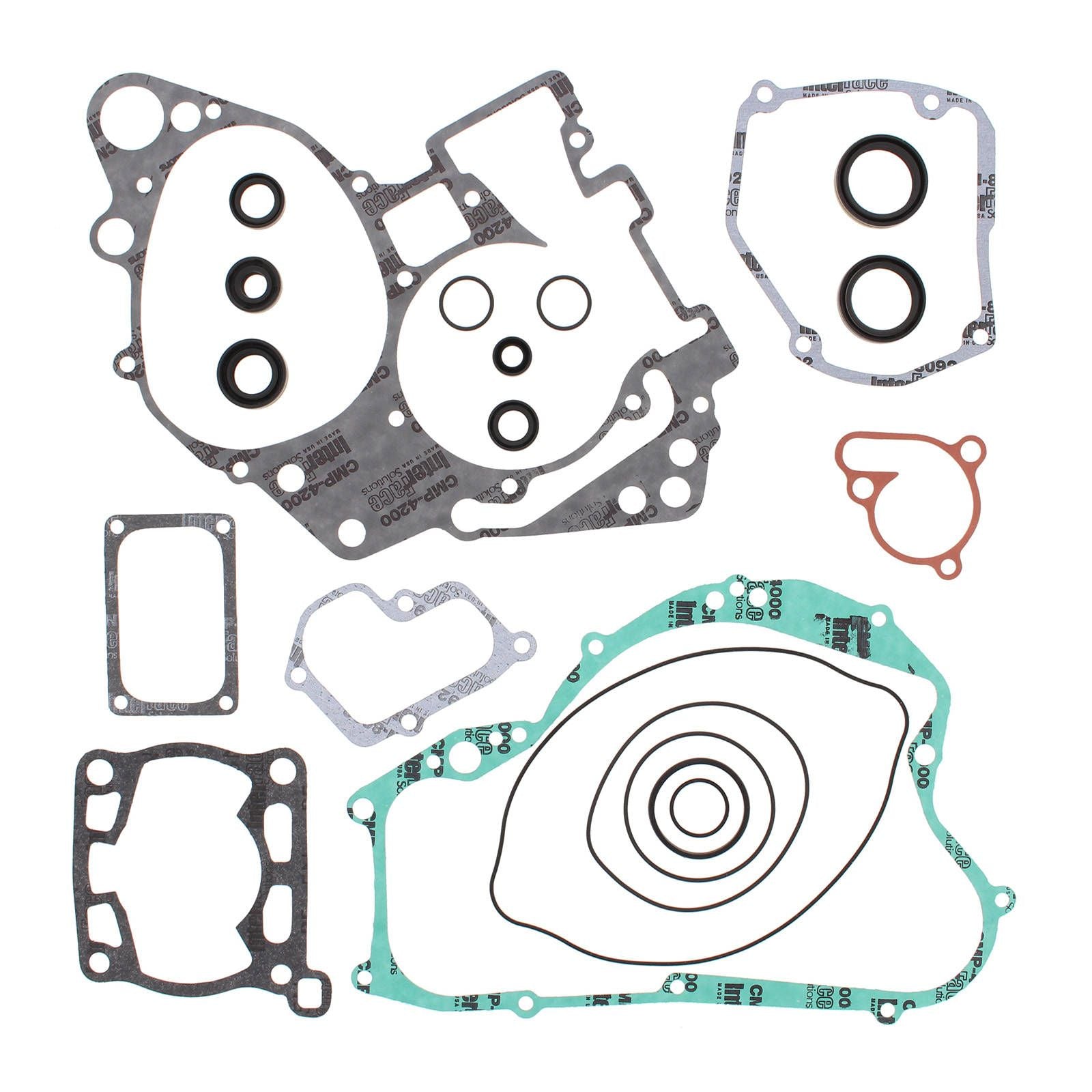 New VERTEX Engine Complete Gasket Set With Oil Seals For Suzuki #VER811549