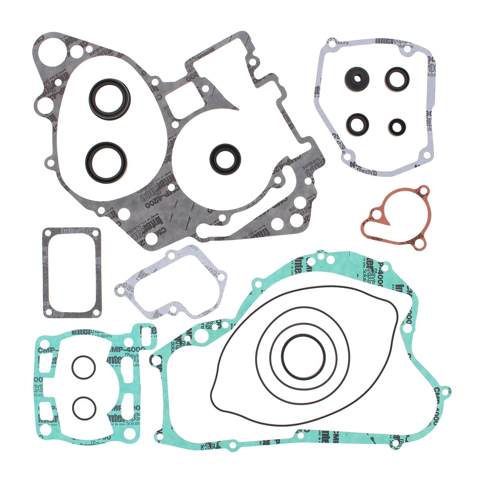 New VERTEX Engine Complete Gasket Set With Oil Seals For Suzuki #VER811550