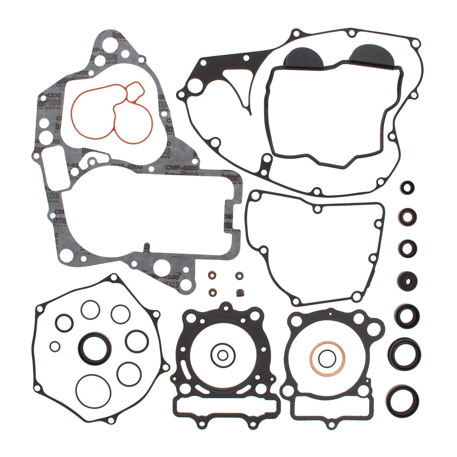 New VERTEX Engine Complete Gasket Set With Oil Seals For Suzuki #VER811567