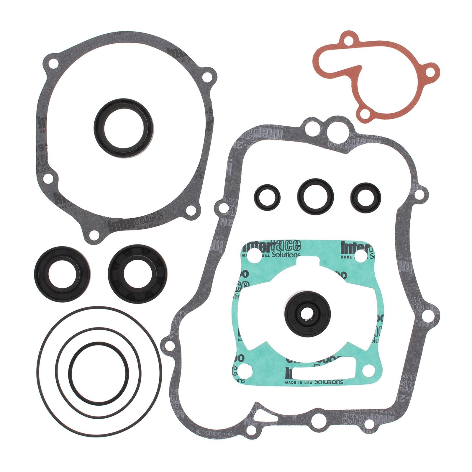 New VERTEX Engine Complete Gasket Set With Oil Seals For Yamaha #VER811613